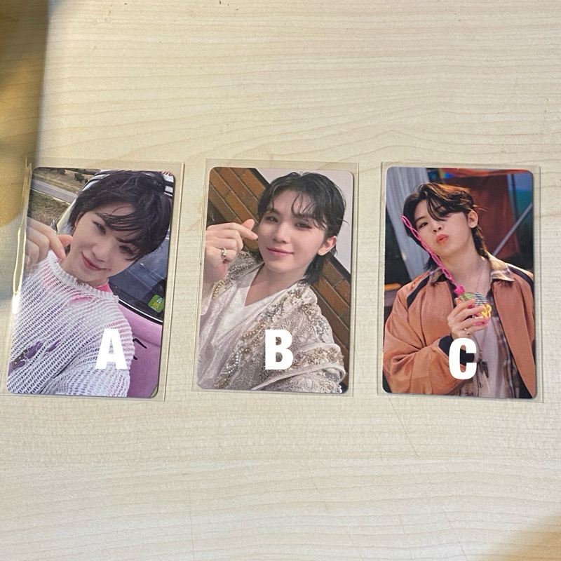 PC WOOZI SEVENTEEN Thanks Campaign 1.0 Fukuoka Seventeenth heaven pob