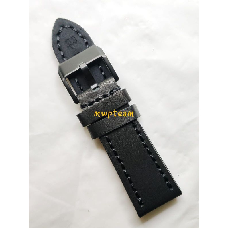 Tali jam kulit 28 mm kualitas super