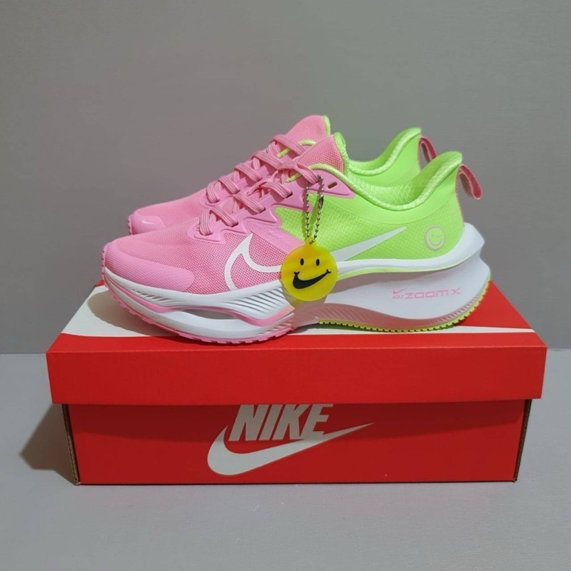 SEPATU NIKE ZOOM X PINK GREEN PREMIUM ORIGINAL