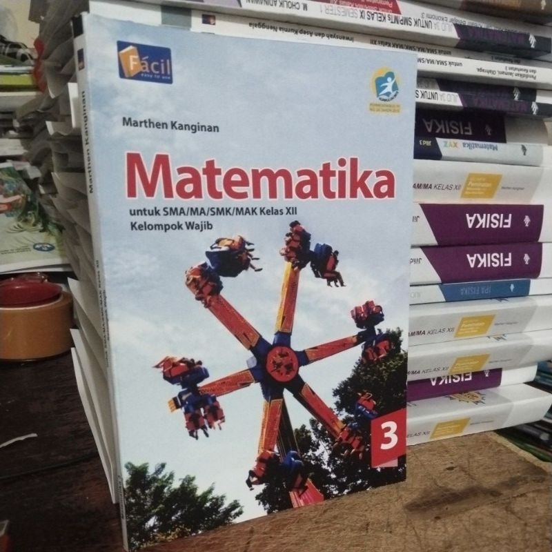 buku Matematika SMA kelas 3-12 penerbit facil/grafindo