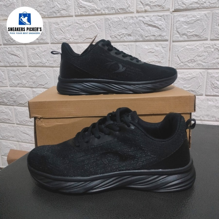 Sepatu lari / walking / sekolah ASTEC JODY WOMEN'S WALKING SHOES - BLACK - HITAM - ORIGINAL