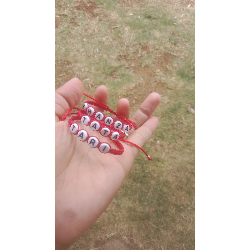 gelang anak, gelang custom, gelang anak viral, gelang anak kekinian, gelang rajut anak