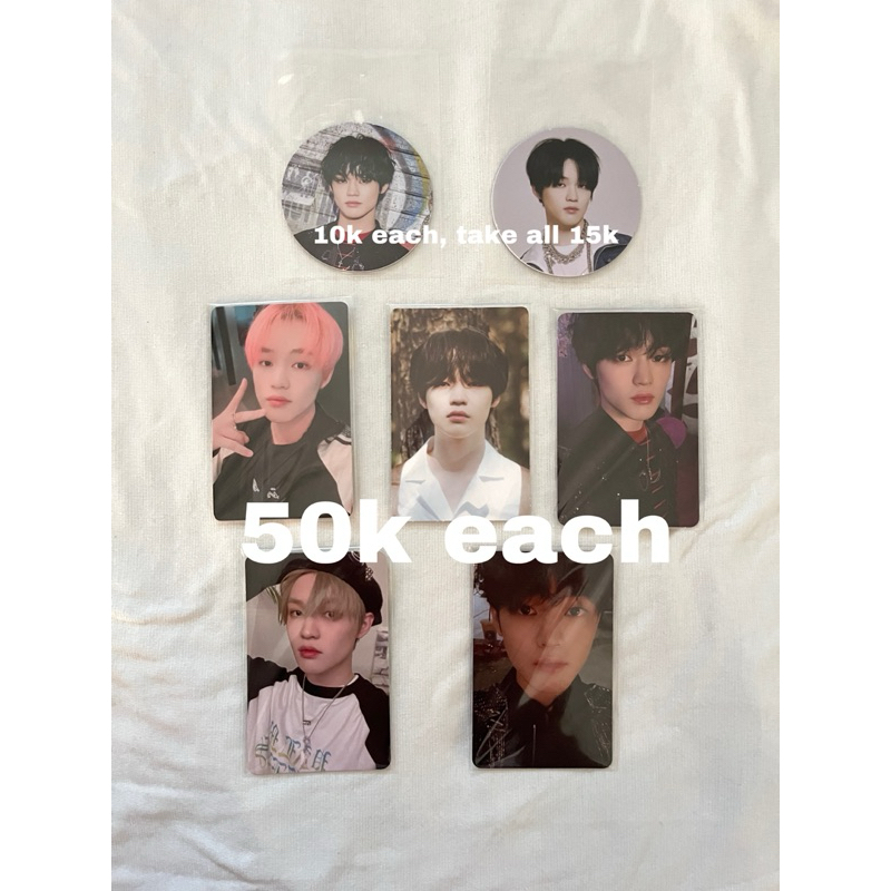 Photocard NCT Dream Chenle Polaroid Jisung