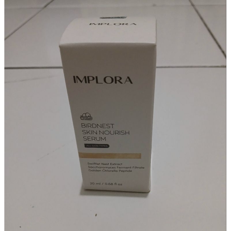 BIRDNEST SKIN NOURISH SERUM IMPLORA (all skin types)