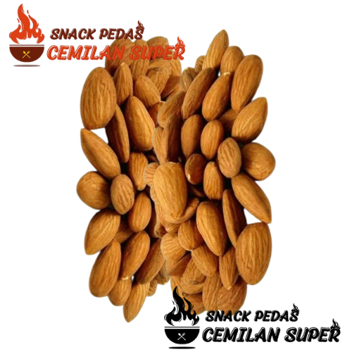 

CS KACANG ALMOND ROASTED 100gr Kacang Almond Panggang