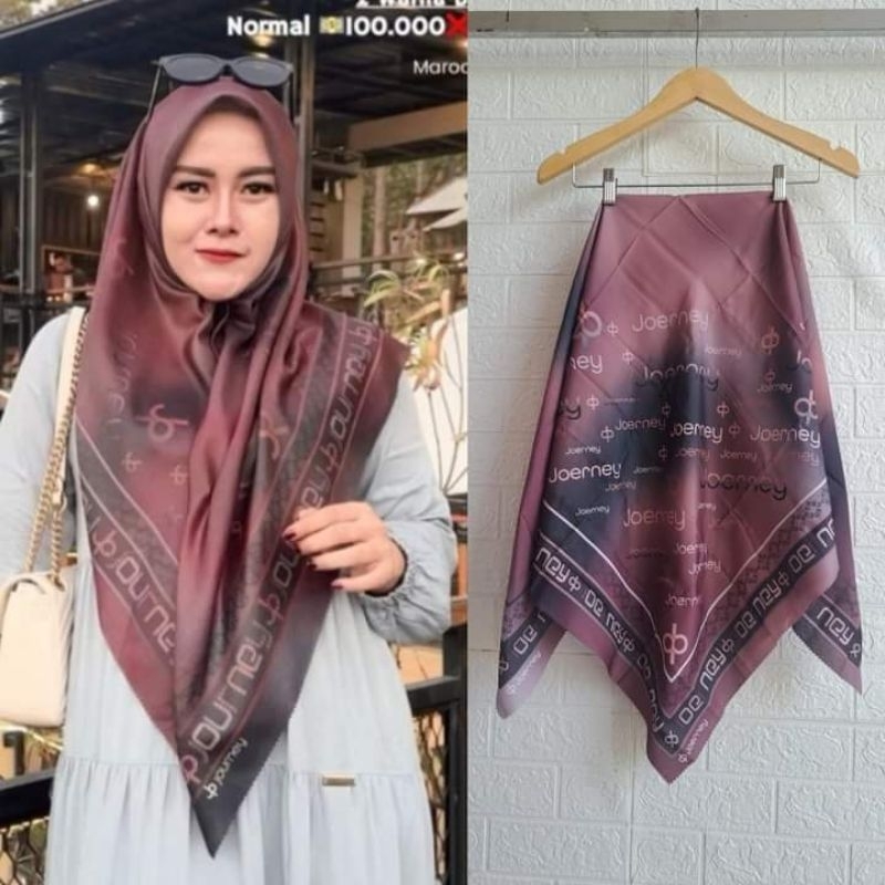 JILBAB JOURNEY RAINBOW // JILBAB S4 VOAL PRINT PREMIUM ORIGINAL