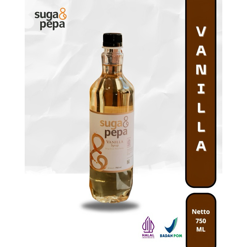 

Sirup Vanilla Suga&pepa 750Ml