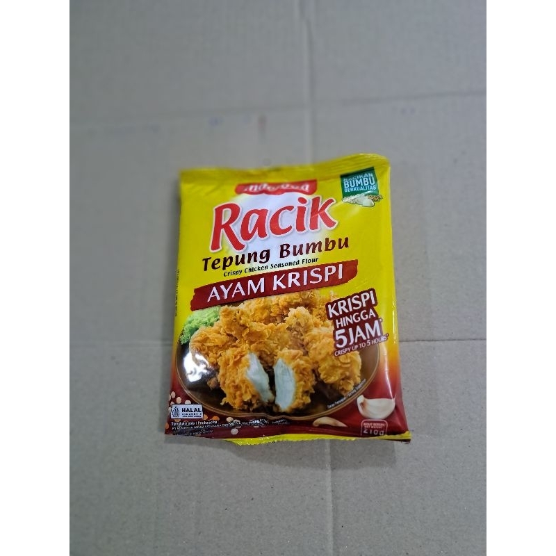 

Bumbu Tepung Racik Ayam Krispy 210 g