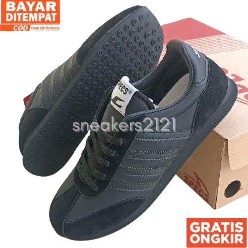 SPECS 104 SEPATU ANAK SEKOLAH HITAM PRIA DAN WANITA