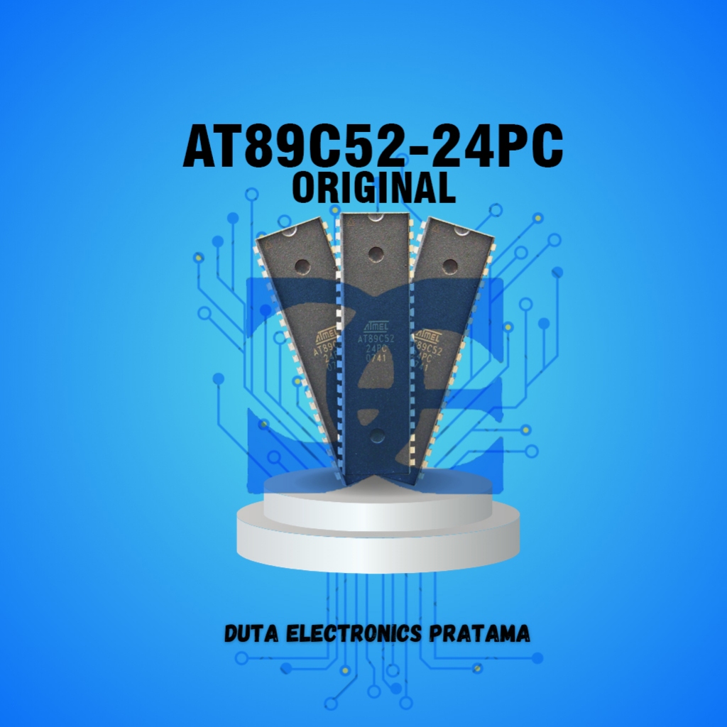 

IC AT89C52-24PC
