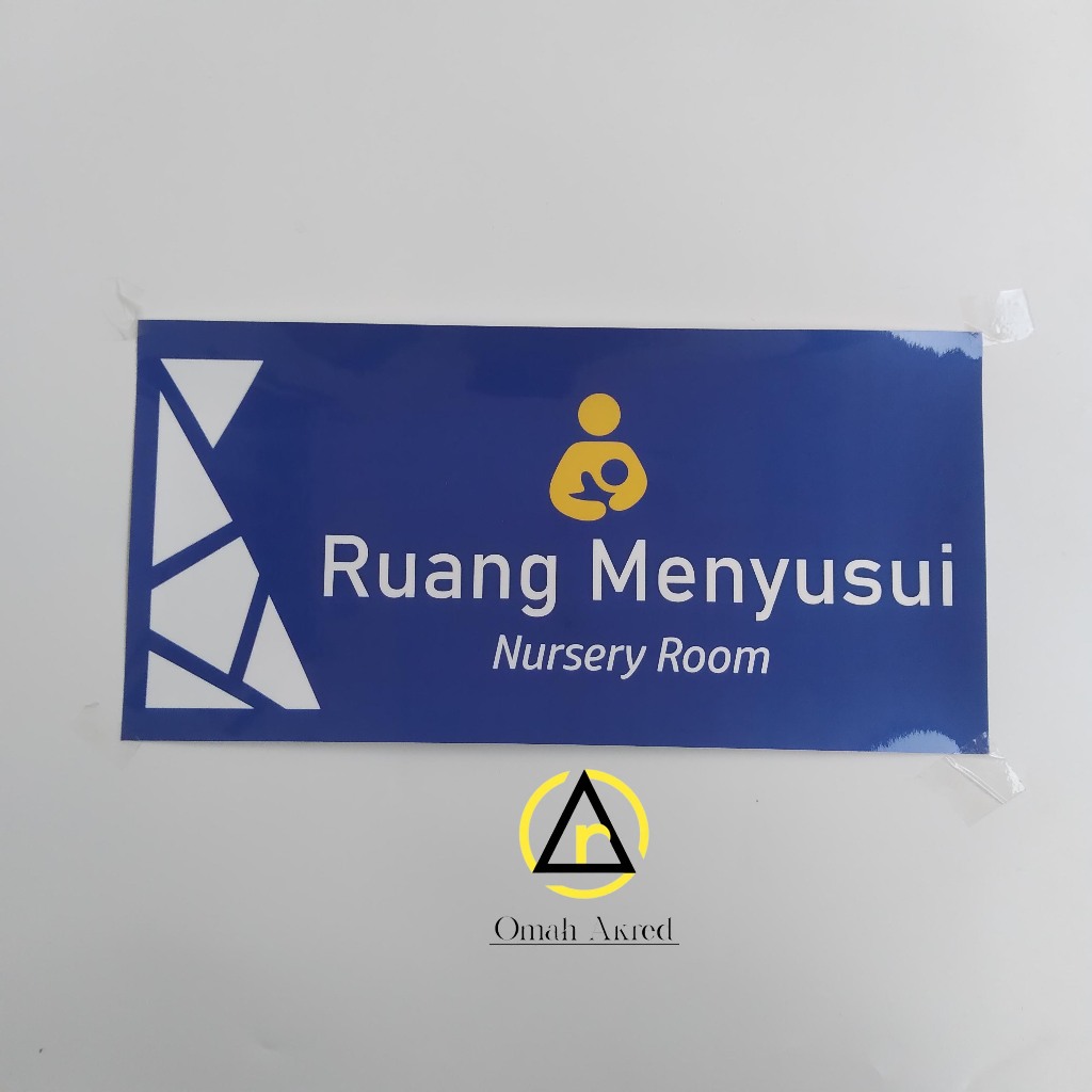 

Akrilik Ruang Menyusui - Nursery Room - Ruang Laktasi - Akrilik Nama Ruang