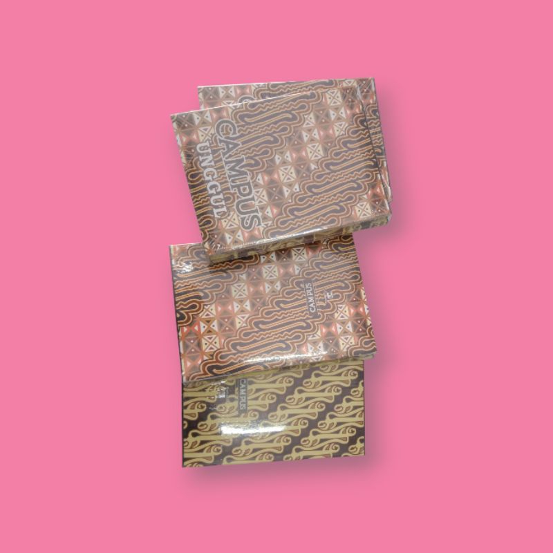 

BUKU TULIS CAMPUS UNGGUL BATIK 36 LBR/BUKU TULIS BOXY 42 LEMBAR