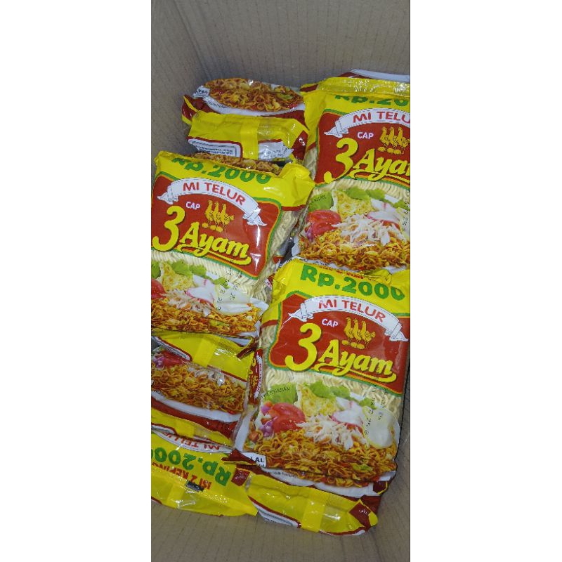 

3pcs mie telur merk 3ayam