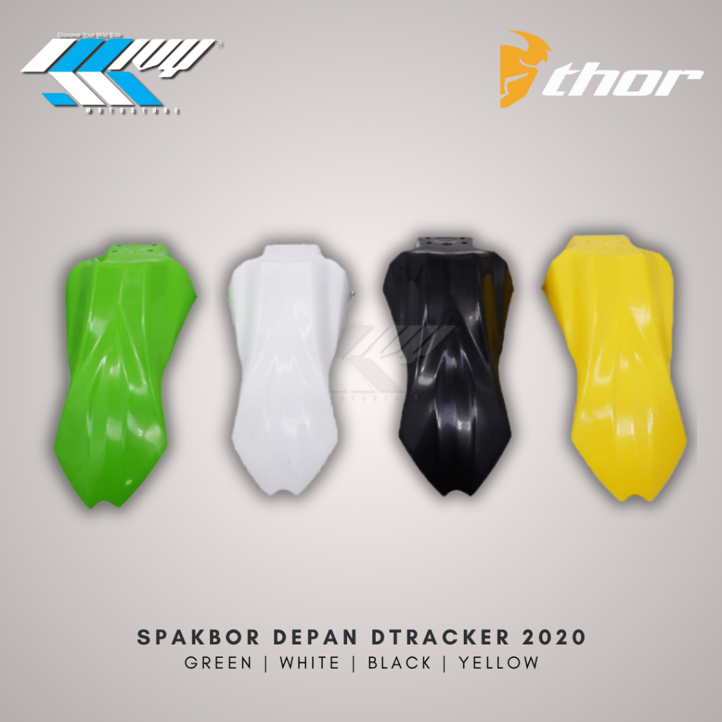Bergaransi Spakbor Depan Dtracker Old New Pnp Klx 150 Trail Plastik Thor