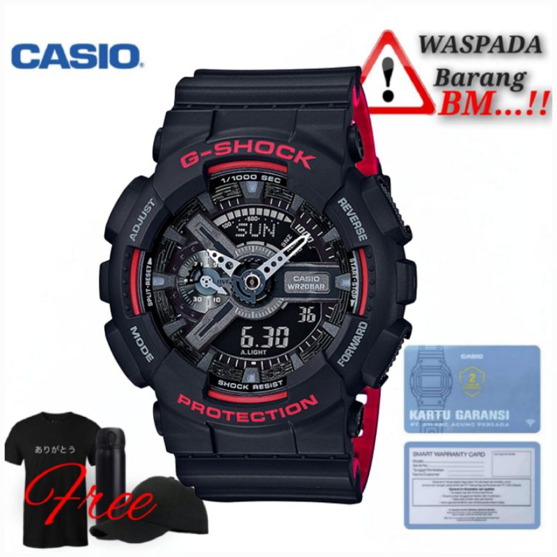 CASIO G-SHOCK GA-110HR-1ADR / GSHOCK GA-110HR-1ADR