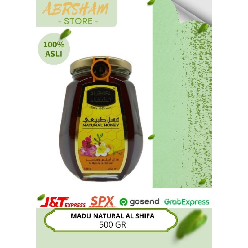 

Madu Al Shifa 500 GR Natural Honey Asli Saudi Arabia Madu Honey Dates