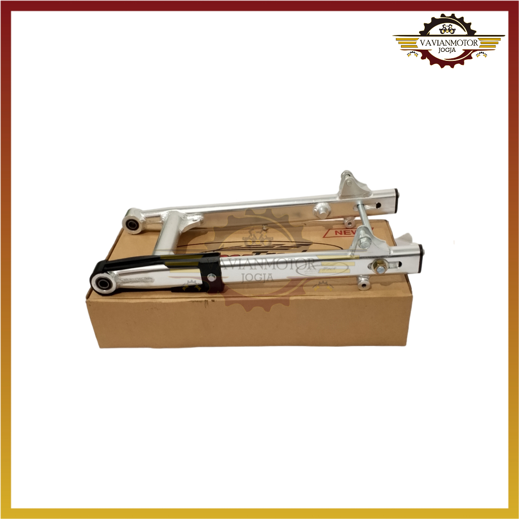 Swing Arm Sasis Supertrack Super Track Gen 2 Honda Karisma Kirana Silver