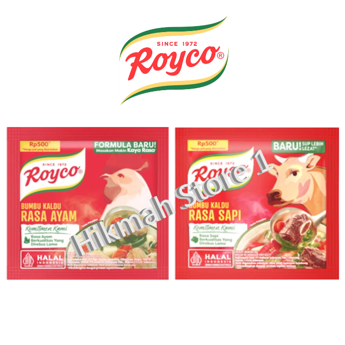 

BUMBU DAPUR ROYCO RENCENG BUMBU KALDU SAPI AYAM ROYKO BUMBU INSTAN RASA DAGING SAPI AYAM MURAH