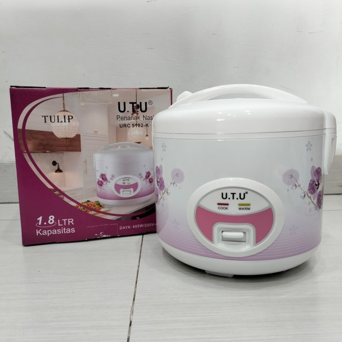 Rice Cooker UTU TULIP 1.8 Liter Penanak Nasi Magic Com URC 5102 K