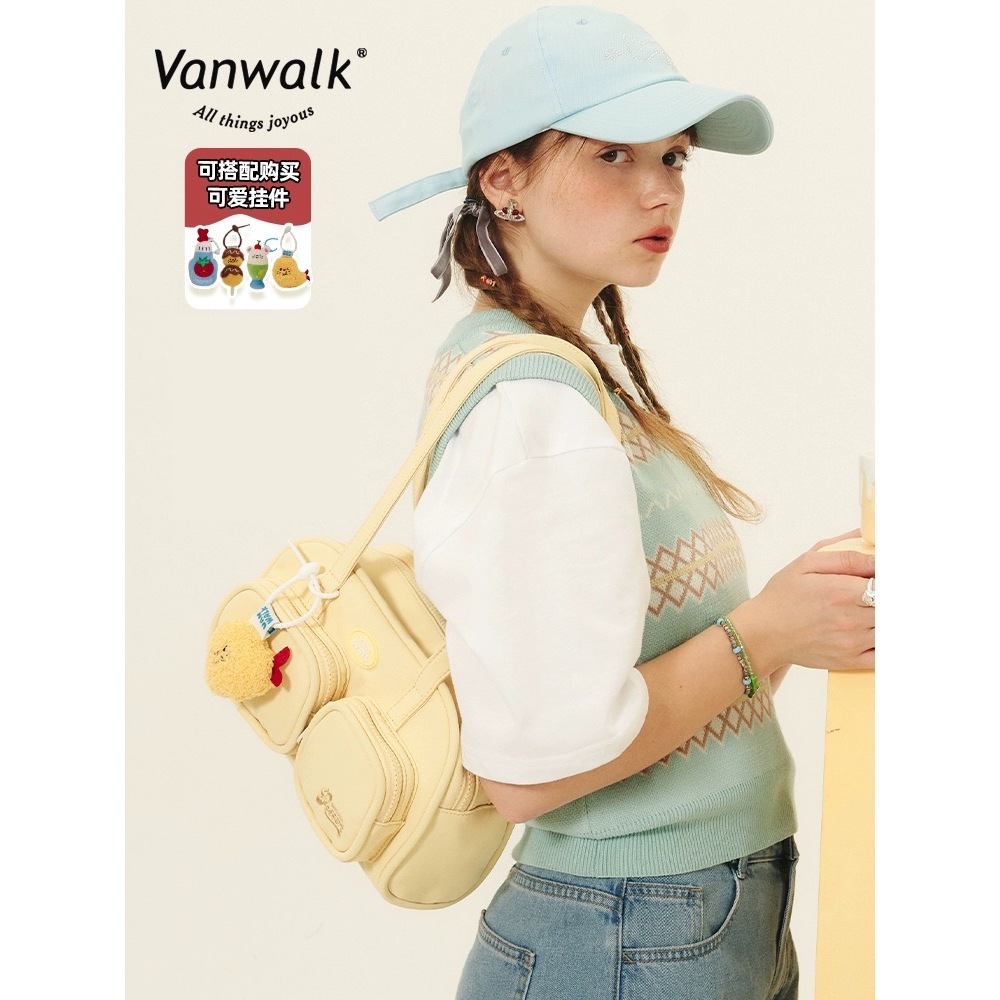 #SDJ84 VANWALK Summer Tea Dessert - Bag - tas shoulder ORIGINAL AUTHENTIC 100% Local brand china imp