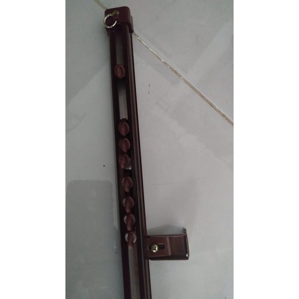 Rel Tiang Batang Besi Gorden Rel Deluxe Kotak 200cm