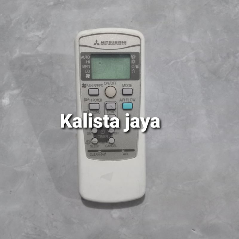 Remote Ac Mitsubishi RKX502A001B Original Asli