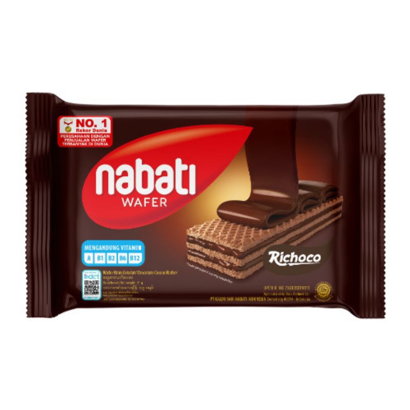 

NABATI WAFER (2K) 43 GR/COKLAT/KEJU/PINKLAVA/GGM/