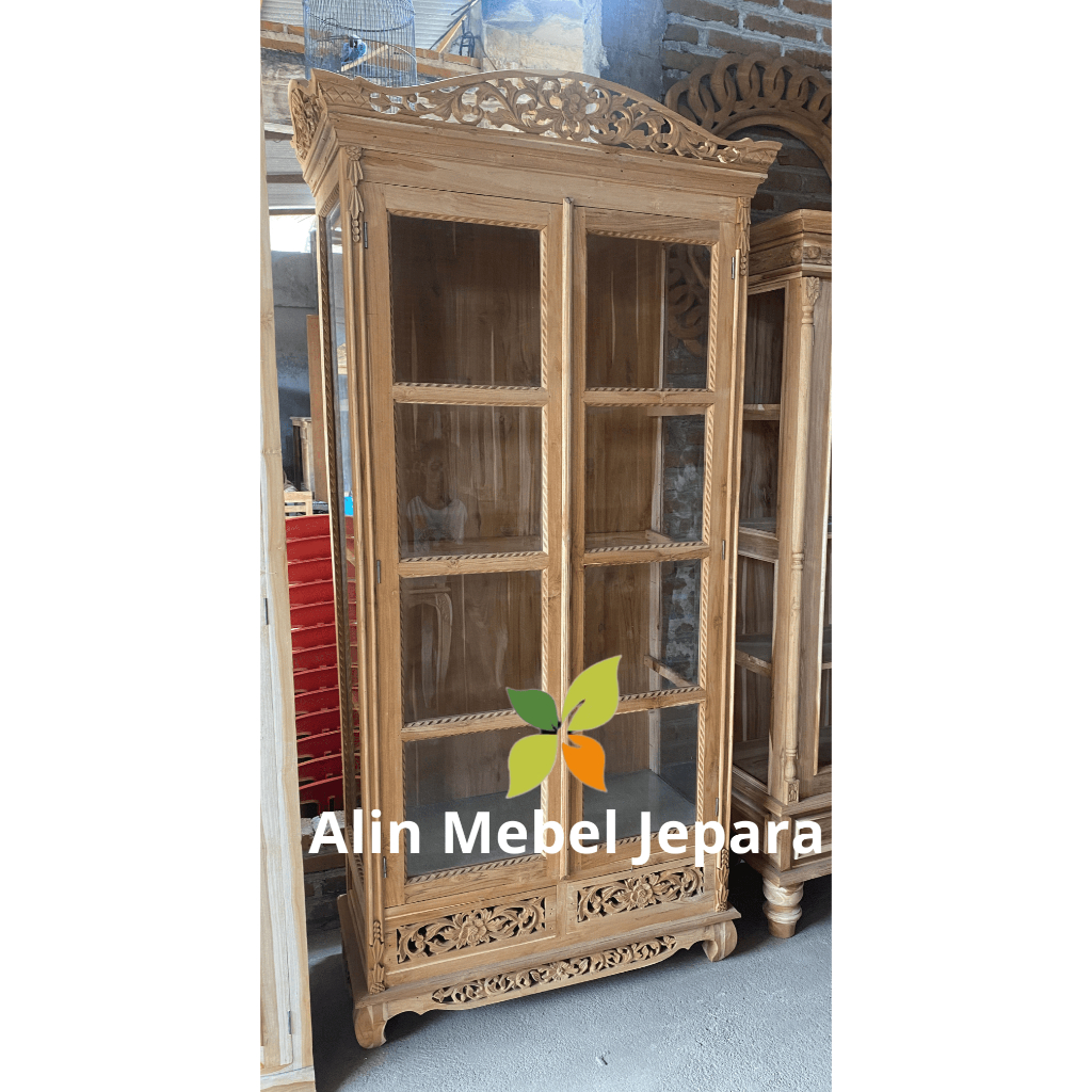 ALMARI PAJANGAN, ALMARI JATI, ALMARI KACA