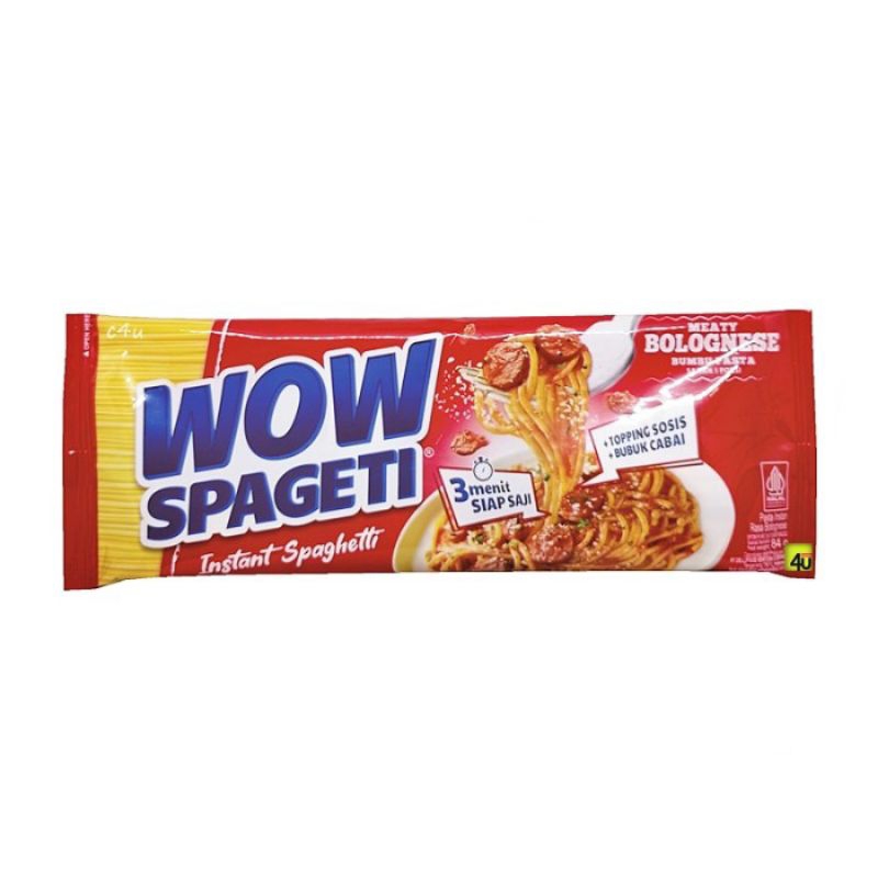 

WOW SPAGETI BOLOGNESE 84 GR