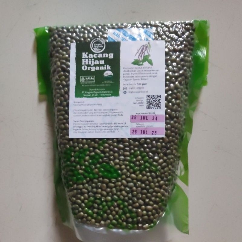 

Lingkar Organik Kacang Hijau Organik 500 g