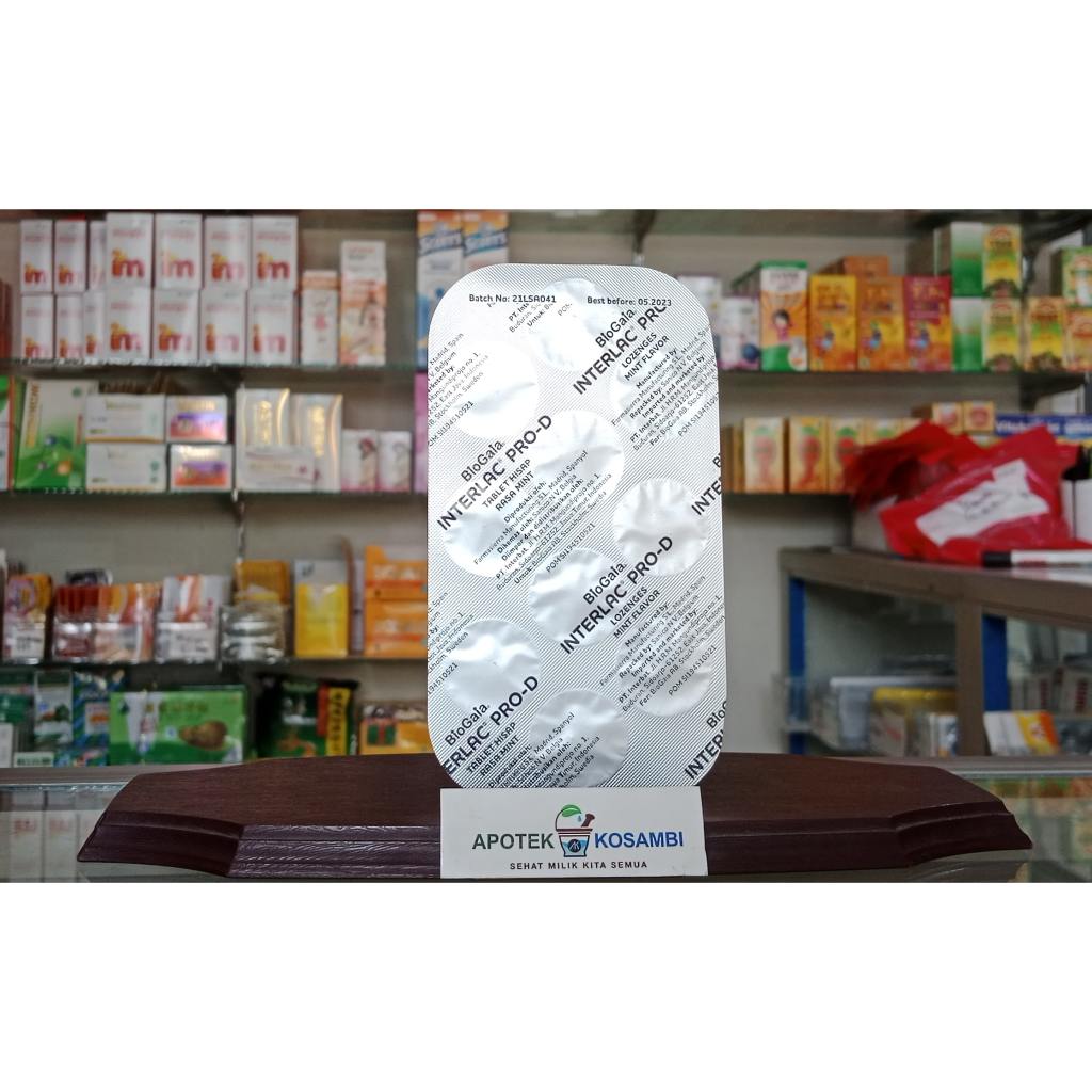 INTERLAC PRO-D 10 TABLET