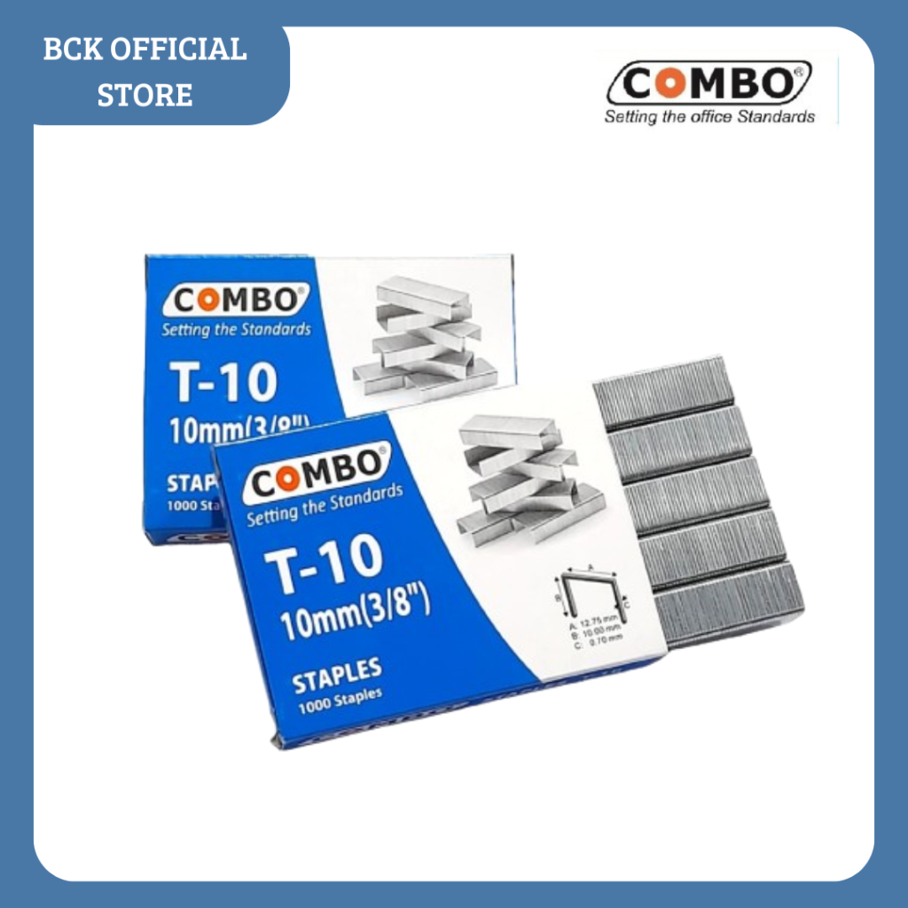 

Isi Staples Tembak / Isi Staples COMBO T-10 10mm(3/8) - (PCS)