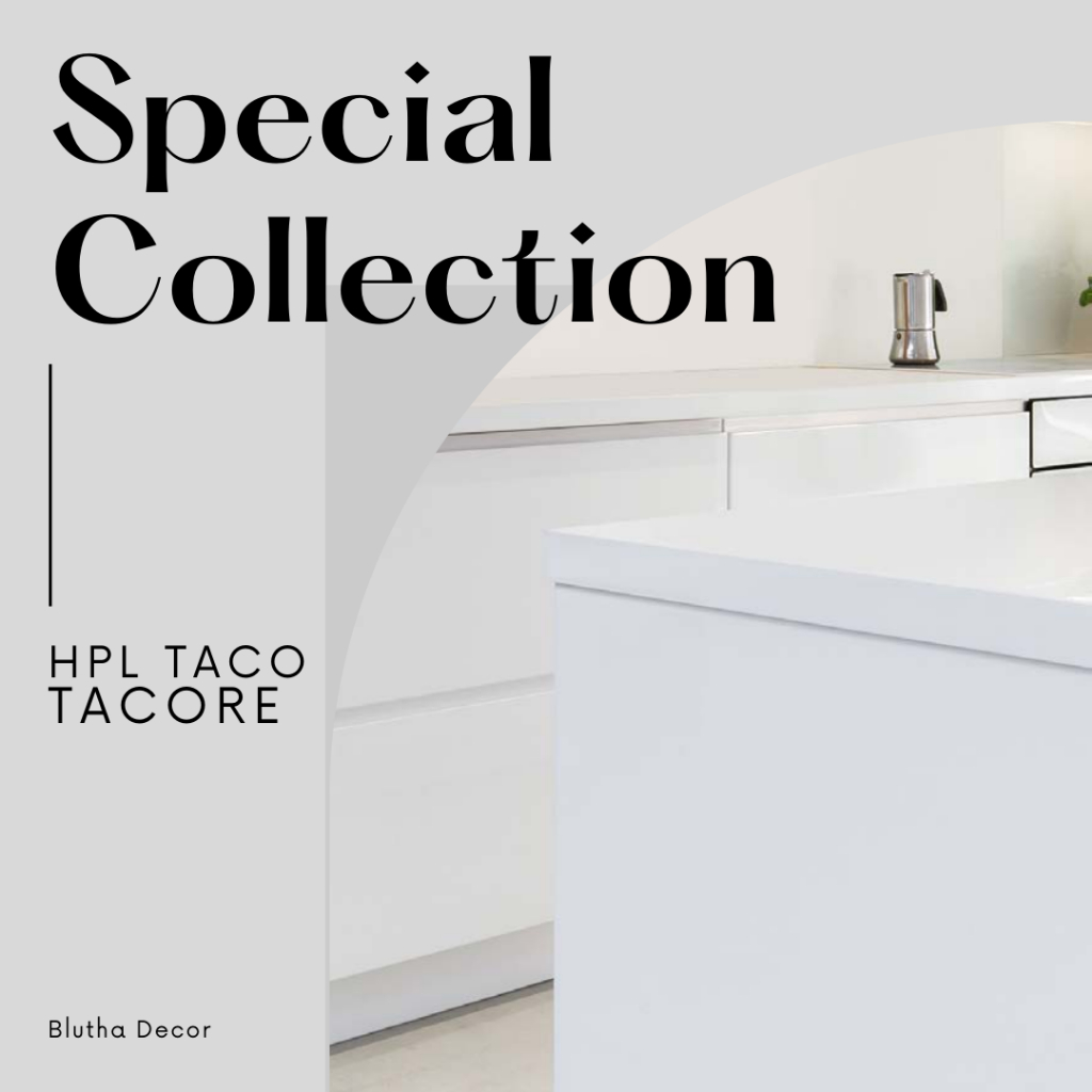 HPL PELAPIS FURNITURE TACO TACORE 0,7MM - HARGA TERTERA HARGA PERLEMBAR