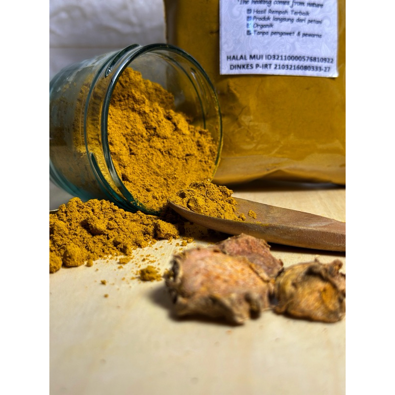 

Kunyit Bubuk 1 Kg Murni Rempah Bu Risma