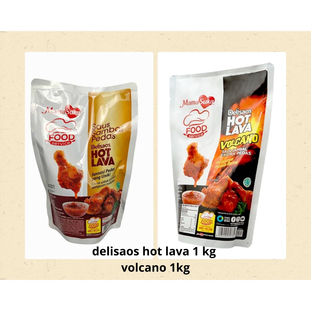 

Delisaos Hot Lava dan Hot Lava Volcano (1 kg)