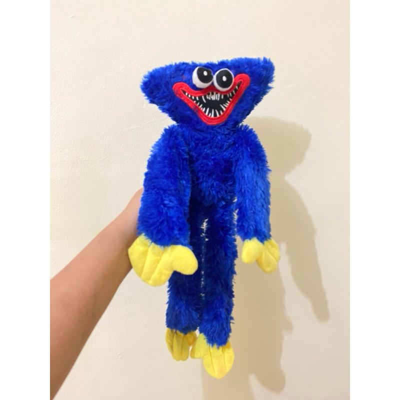 Boneka Karakter Huggy Wuggy Size 37cm / Boneka Huggy Wuggy / Boneka Poppy Playtime Huggy wuggy