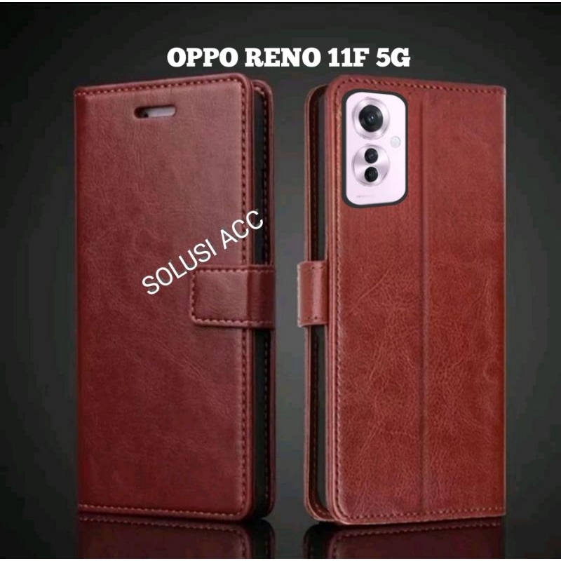 CASE HP OPPO RENO 11F 5G FLIP COVER WALLET SARUNG HP CASING DOMPET RENO 11F 5G
