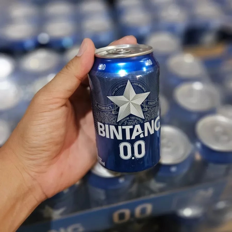 BINTANG ZERO 0% KALENG 330ML DUS ISI 24 KALENG TANPA ALKOHOL