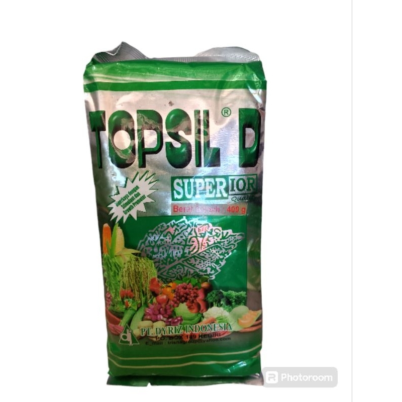 Pupuk Daun Topsil D 400 gram