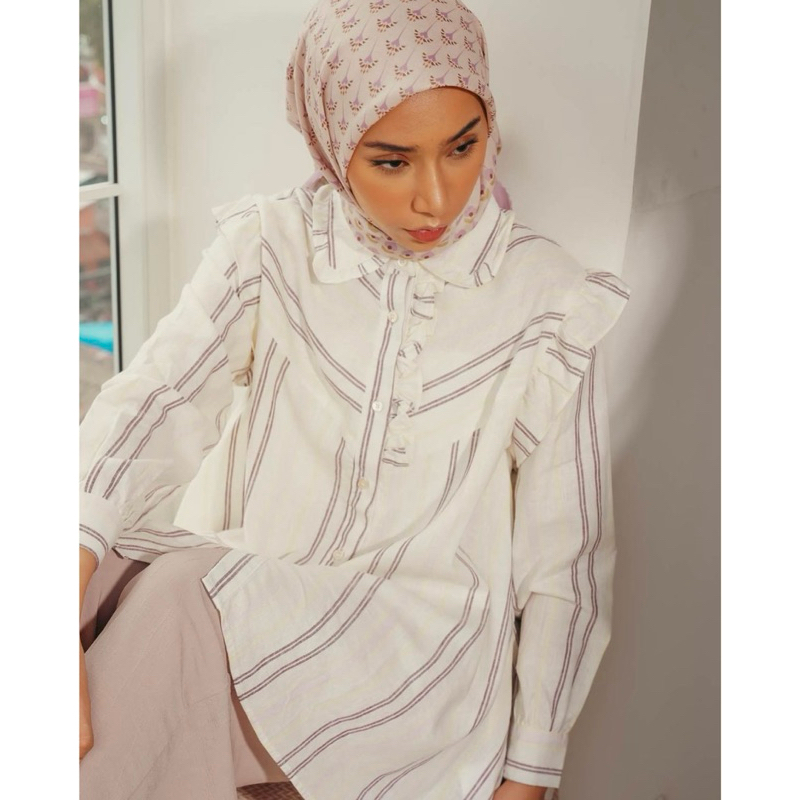 Zana Shirt Off White Aleza Label