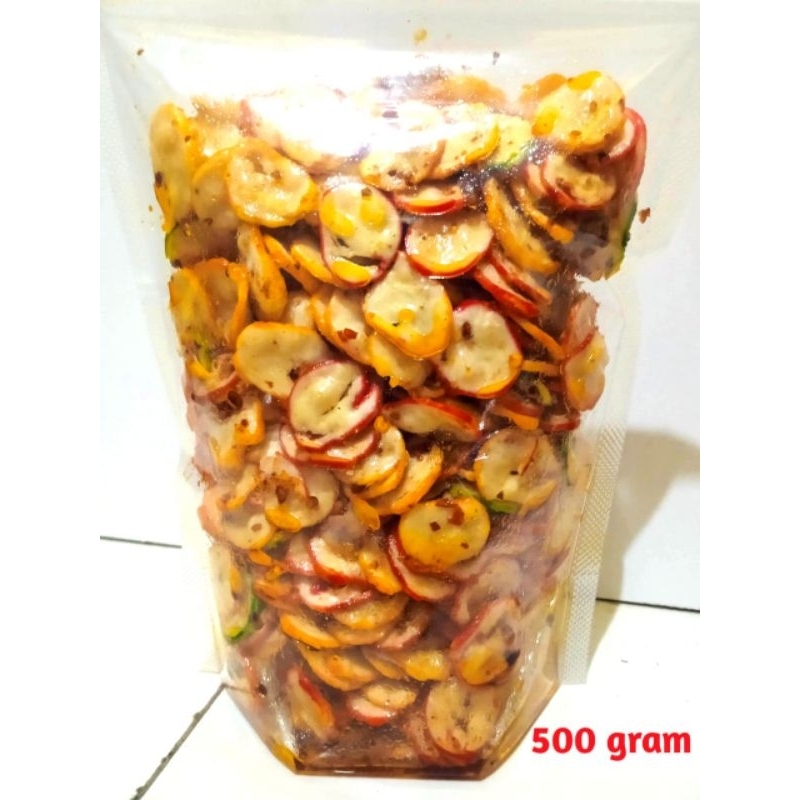 

seblak kerupuk kemplang cikruh pedas gurih 500gram