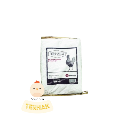 Top Mix 10 kg Suplemen Penggemuk Peningkat Produksi Telur Ayam Medion