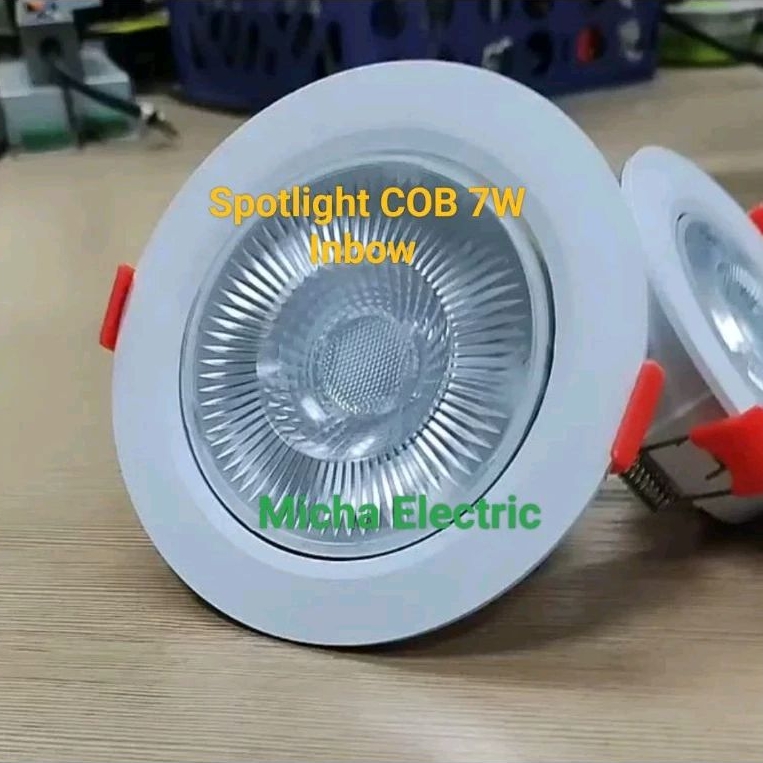Lampu Sorot Spotlight COB 7W Inbow/ Lampu Downlight Spot Plafon LED 7W Inbow