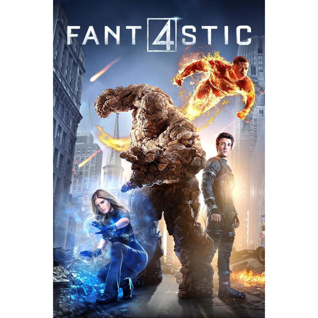 dvd kaset Fantastic Four (2015) versi Josh Trank