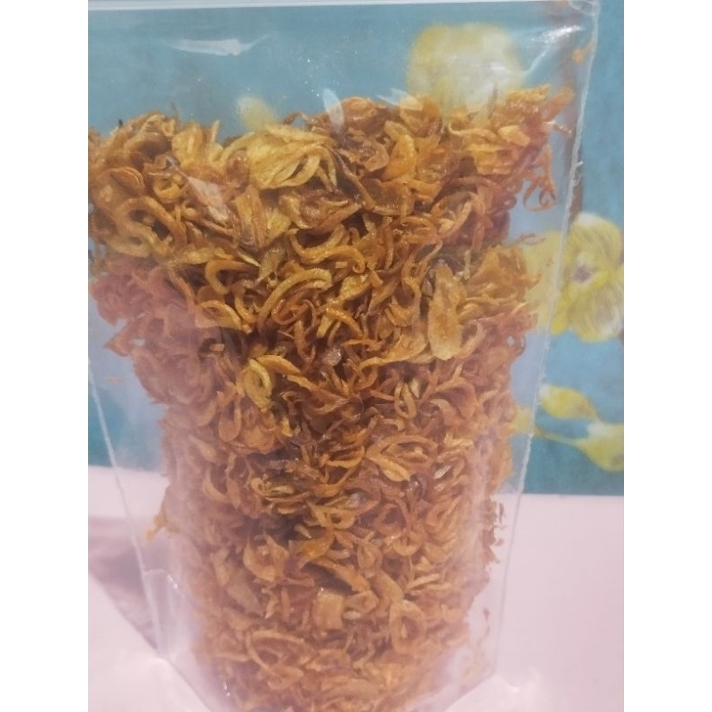 

bawang goreng asli/murni tanpa campuran tepung 35g