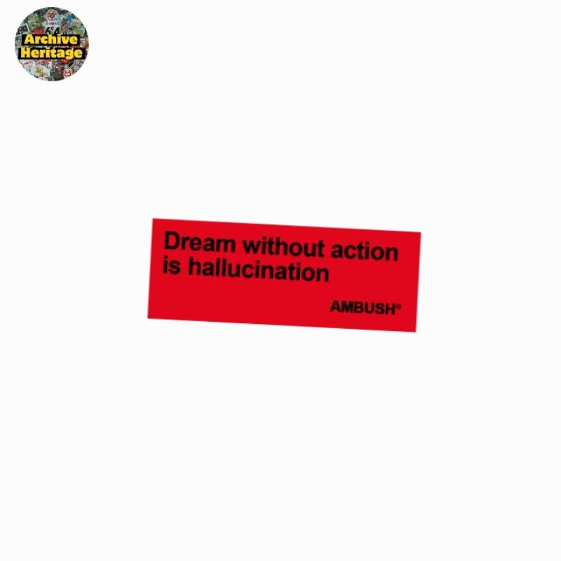

sticker Ambush clothing brand stiker