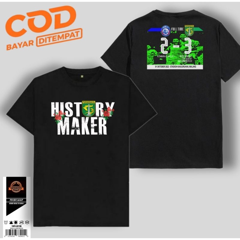 KAOS HISTORY MAKER PERSEBAYA