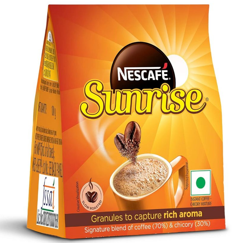 

NESCAFE SUNRISE 100G / Instant Coffee / Biji Arabika & Robusta