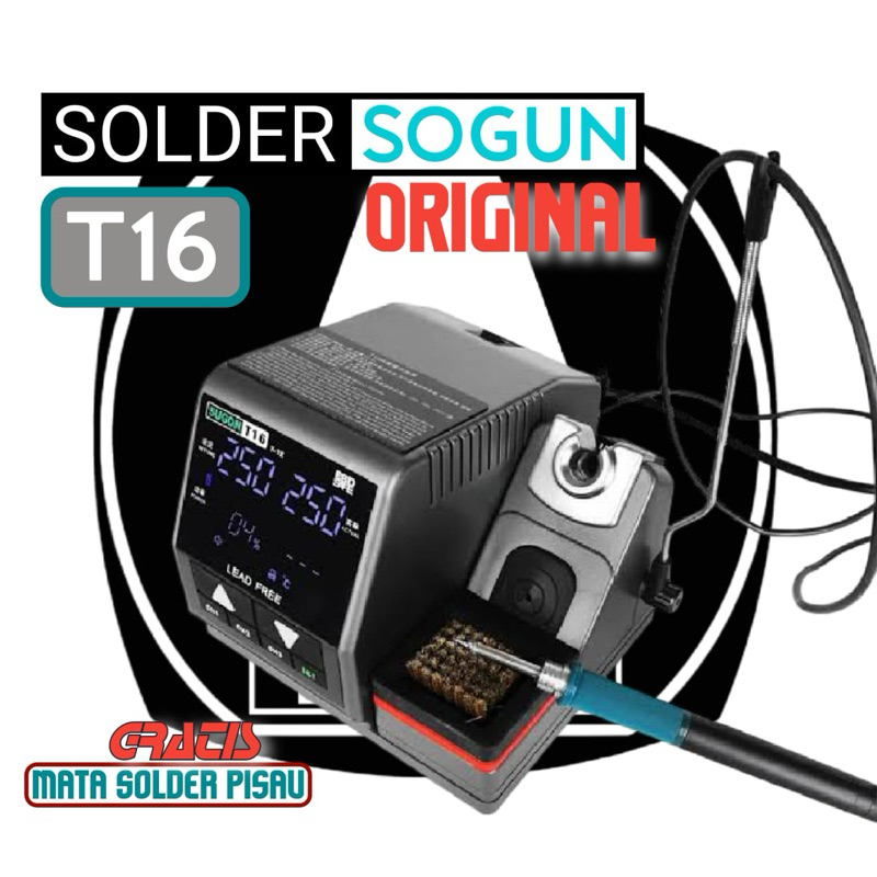 SOLDER SUGON T16 ORIGINAL FREE MATA SOLDER PISAU T12