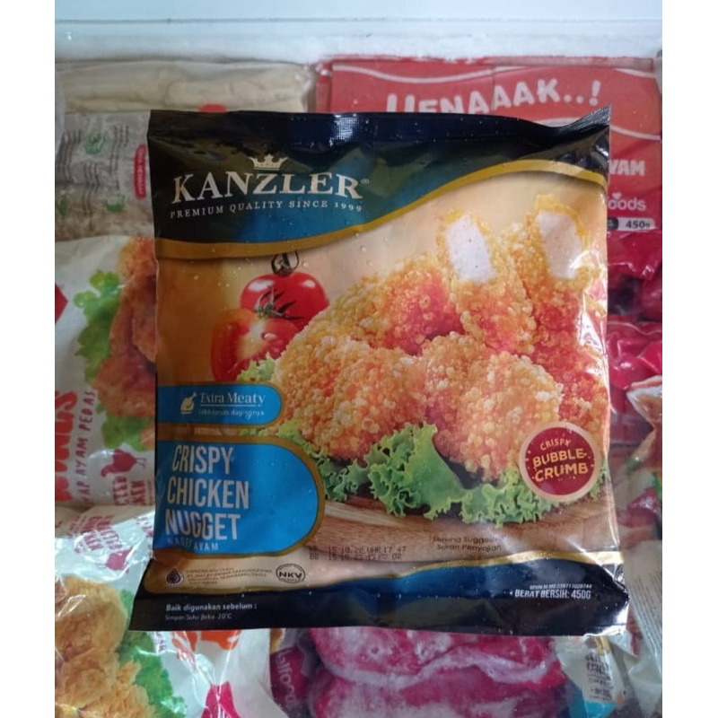 

KANZLER NUGGET CRISPY 120gr , 450gr